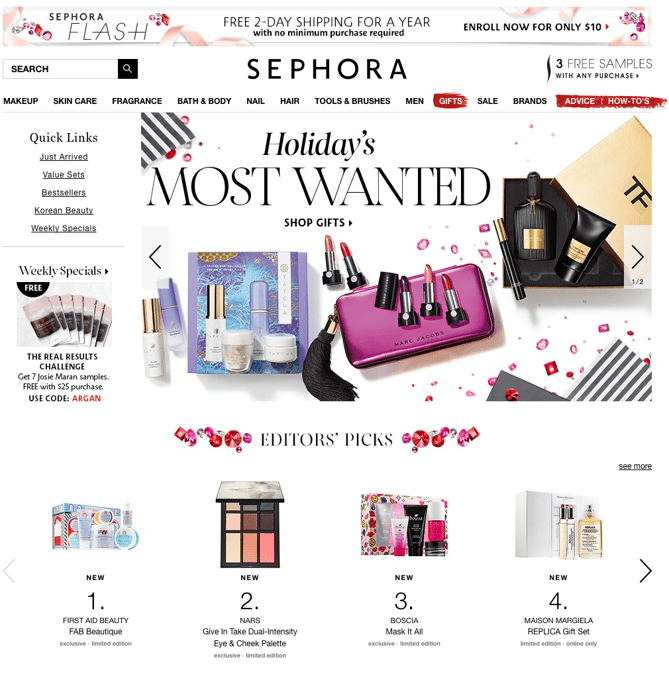 Sephora holiday homepage.png