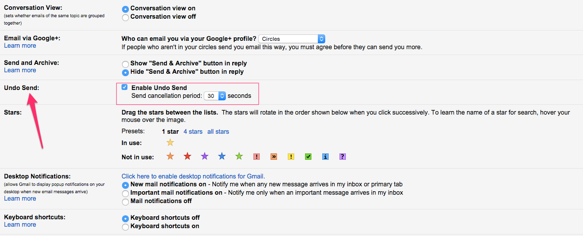 reply to email settings for gmail