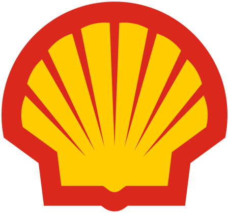 Brand logo examples: shell