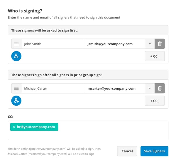SignNow eSignature platform