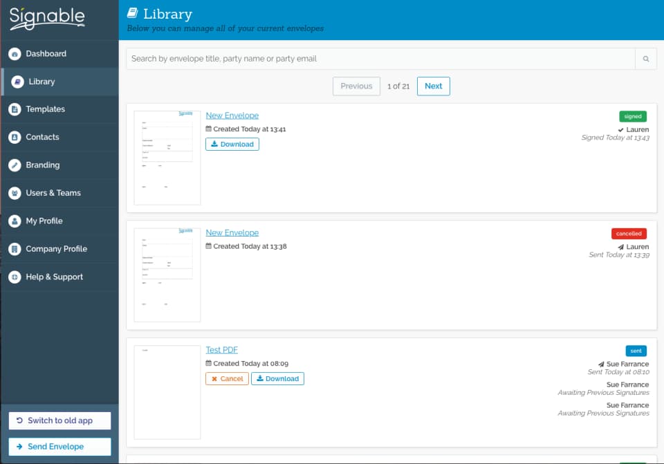 Signable eSignature Platform