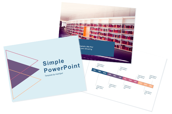 Simple PowerPoint Template.png?width=600&name=Simple PowerPoint Template - 20 Great Examples of PowerPoint Presentation Design [+ Templates]