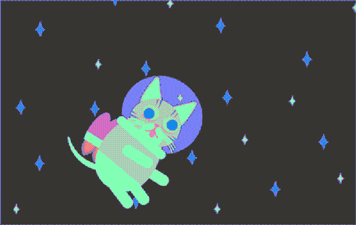 Space Cat.gif