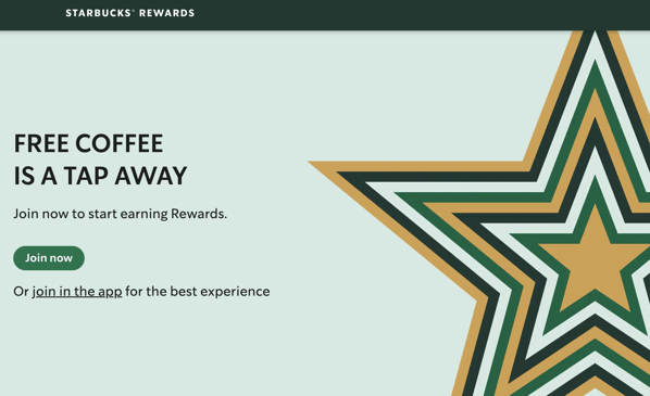 Starbucks' personalized customer service
