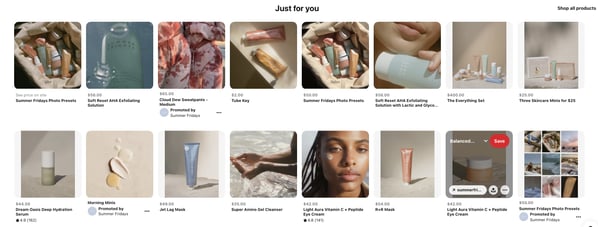 چگونه در Pinterest کسب درآمد کنیم: برند مراقبت از پوست Summer Fridays پین های قابل خرید را در Pinterest به اشتراک می گذارد