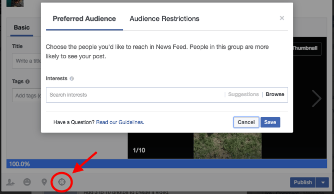 Target%20audience.png?width=669&name=Target%20audience - [UPDATE] How to Make a Facebook Business Page That Keeps People Engaged