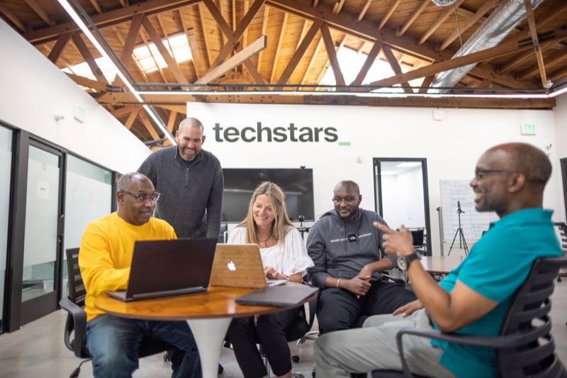 group of techstars emploees