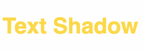 Text Shadow animation