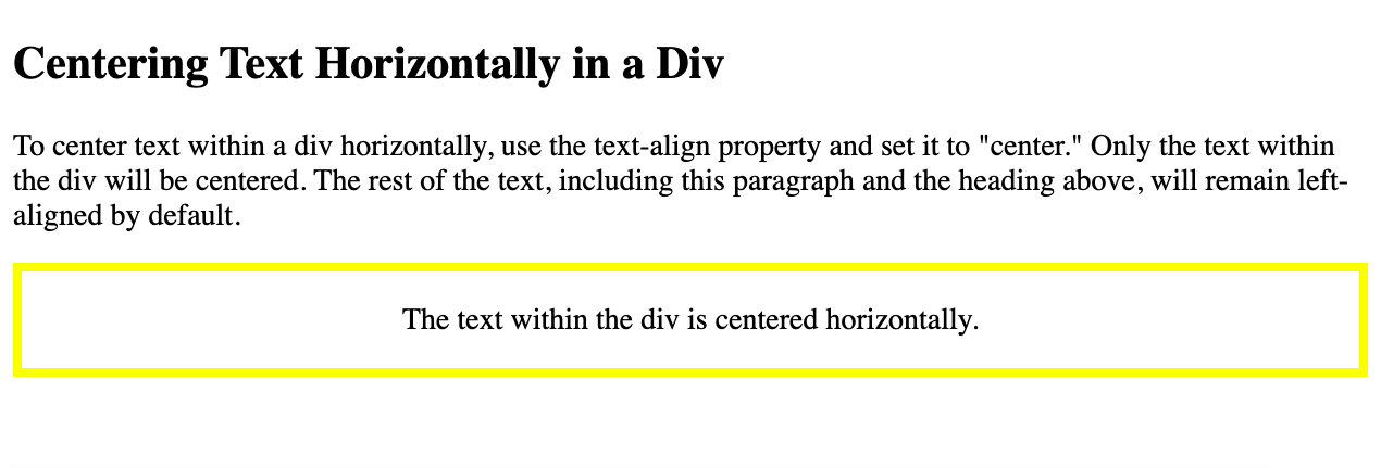 11 Ways to Center Div or Text in Div in CSS