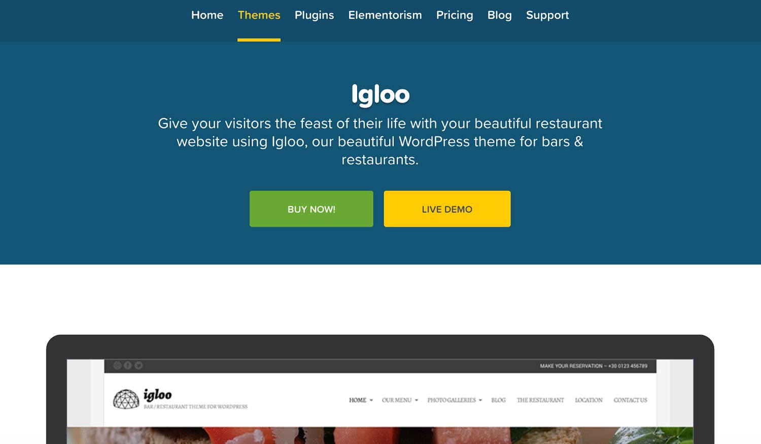igloo-wordpress-theme