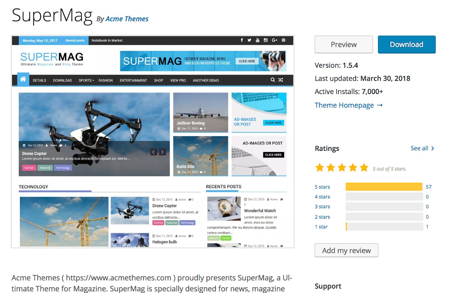 supermag-wordpress-theme