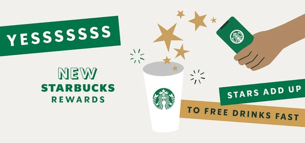 Starbucks rewards point system loyalty program