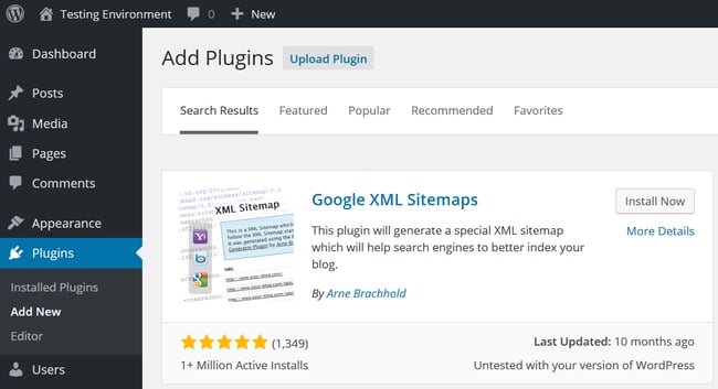 cms seo: google XML sitemaps plugin is important SEO tool in WordPress cms