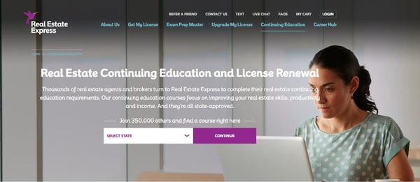 Real Estate Express Continuing Education