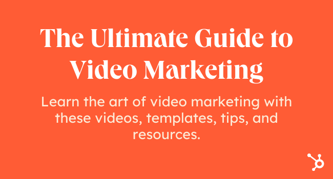 Video marketing guide graphic