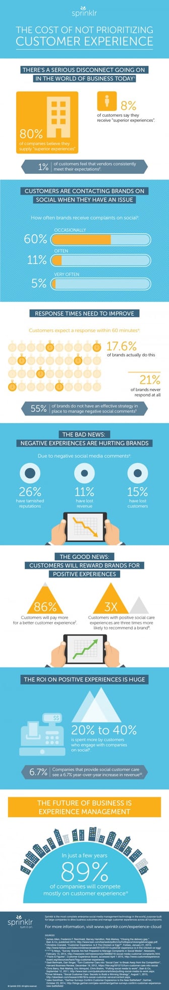 The True Cost of Not Meeting Your Customers' Expectations [Infographic]