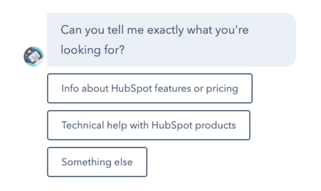 HubSpot embraces the website development trend AI chatbot 