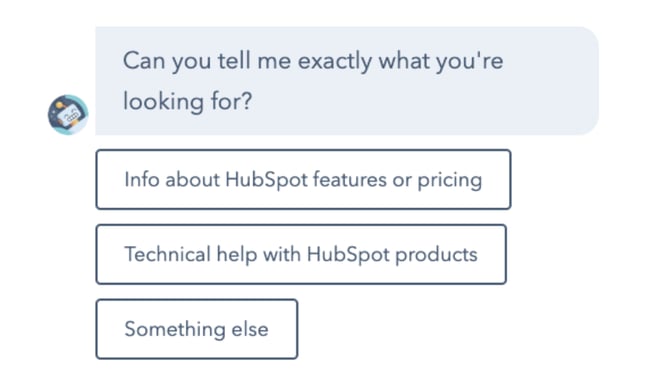 web development research HubSpot embraces the website development trend AI chatbot