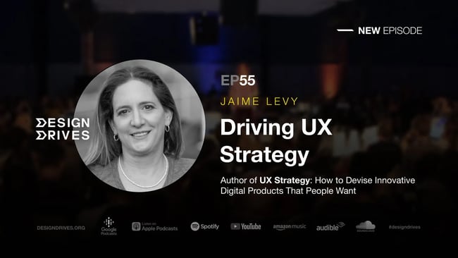 UX strategy author podcast 