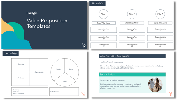 value prop templates hubspot