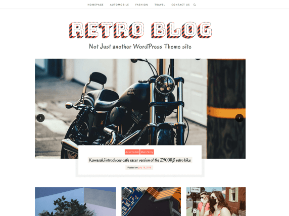 Best Vintage WordPress Themes: Retro Blog