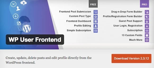 WP Frontend Publishing plugin download site