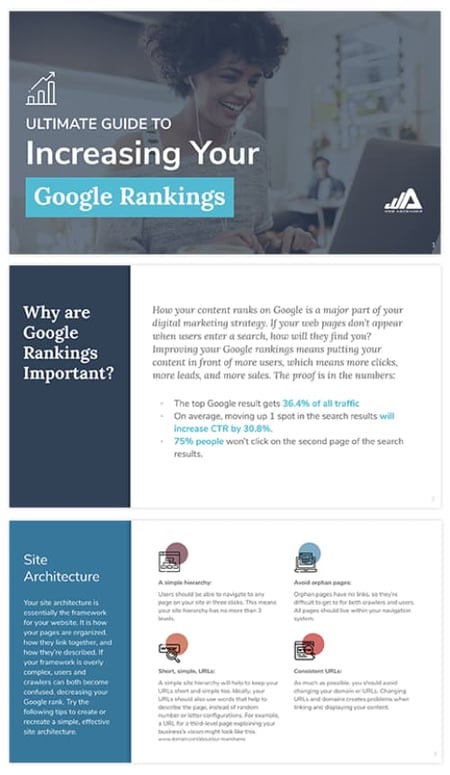 digital marketing ebook: The Ultimate Guide to Increasing Your Google Rankings