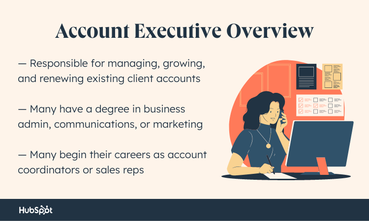 What is an account executive?