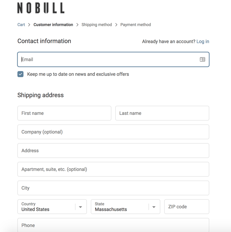 nobull-shipping-form