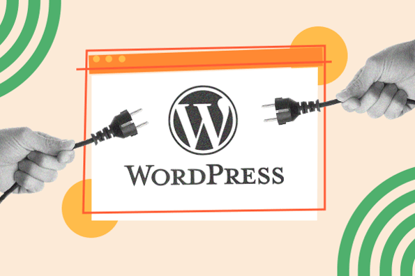 wordpress logo with plugs illustrating best wordpress plugins