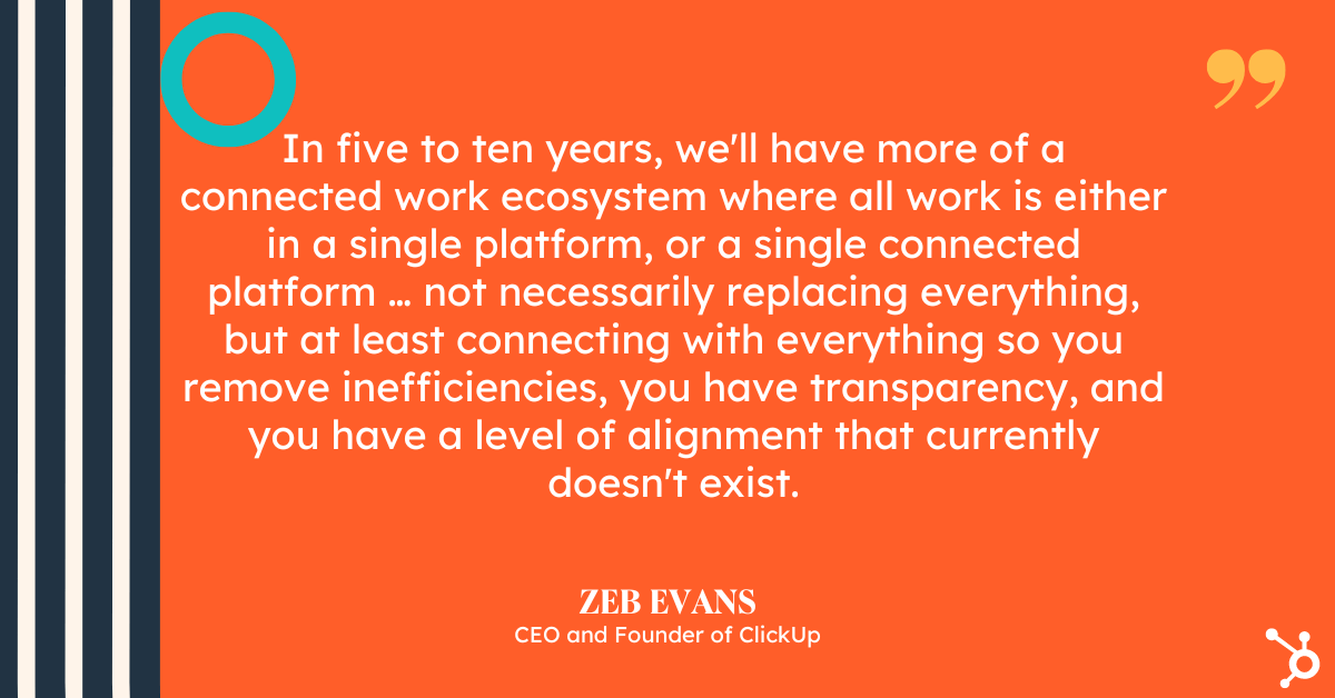 Zeb Evans on collaboration in the future