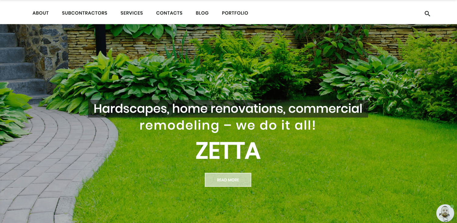 Zetta bootstrap WordPress theme TemplateMonster