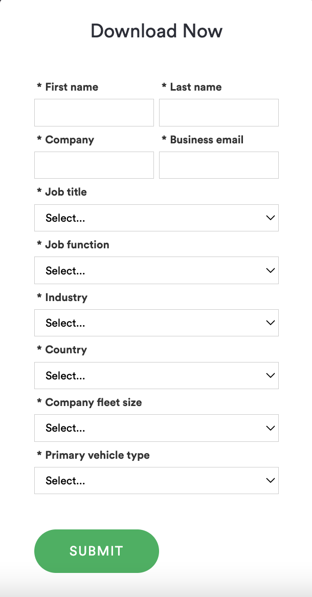 form conversion optimization using required fields