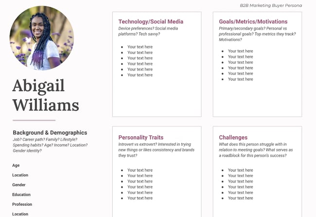 abigail.webp?width=650&height=447&name=abigail - How to Create Detailed Buyer Personas for Your Business [+Free Persona Template]