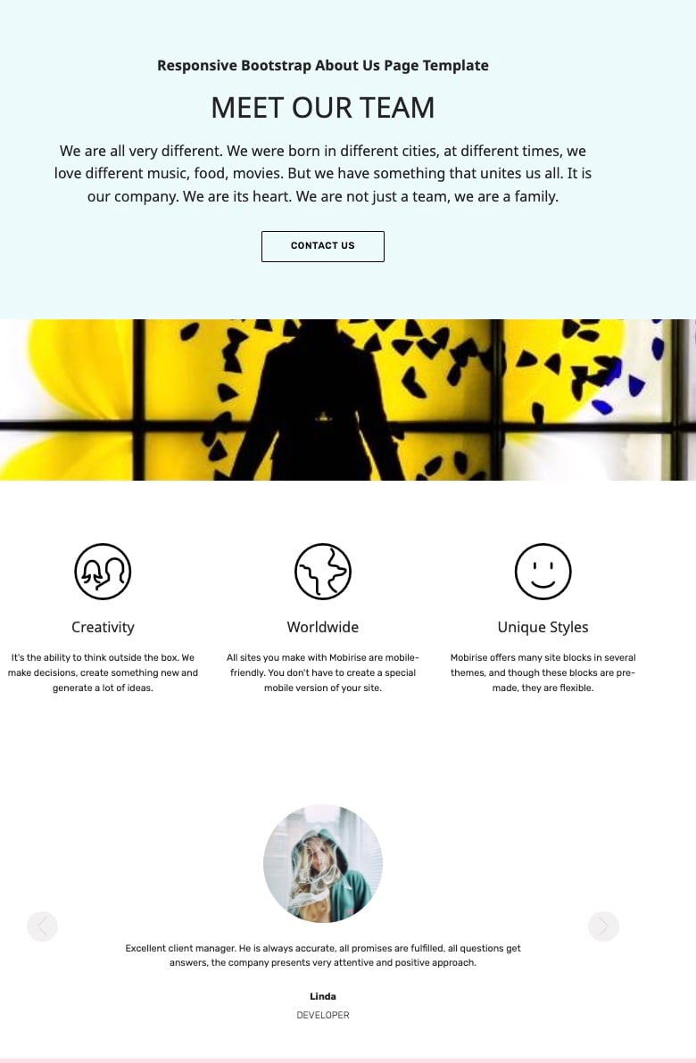 28 Best About Us & About Me Page Examples (+10 Templates) - Amplitude ...