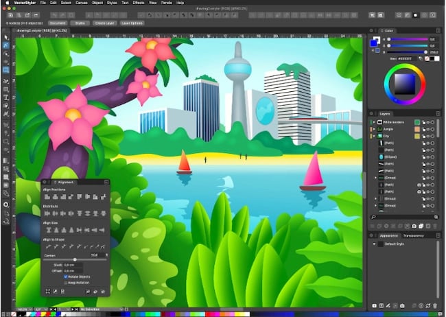 Adobe Illustrator alternative: VectorStyler