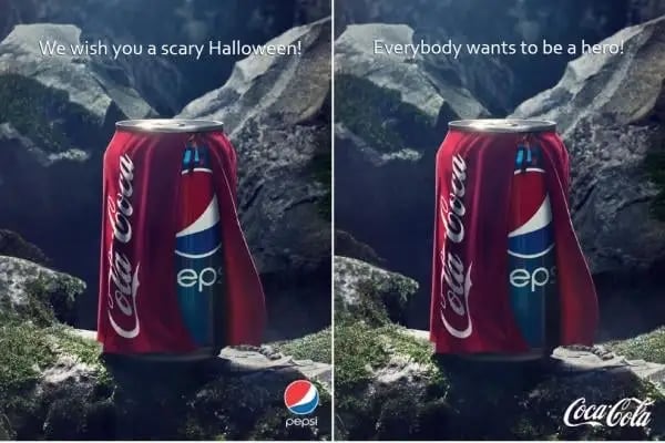 Subliminal message in ads by Pepsi and Coca-Cola