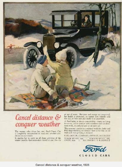 advertising history ford