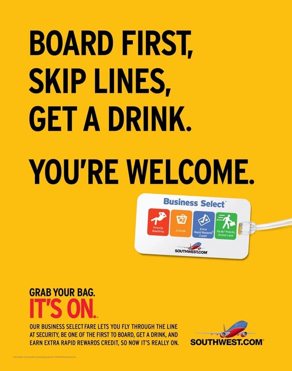 Advertising Best Practices: southwest