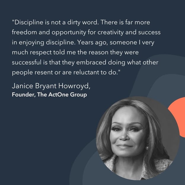 entrepreneur advice Janice Bryant Howroyd