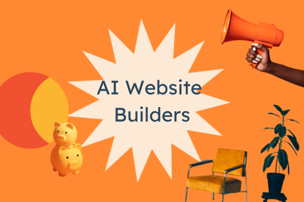 ai website builder illustration