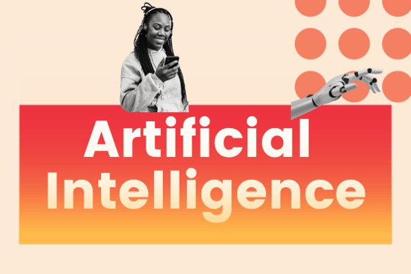 woman learning about top known ai prompts 
