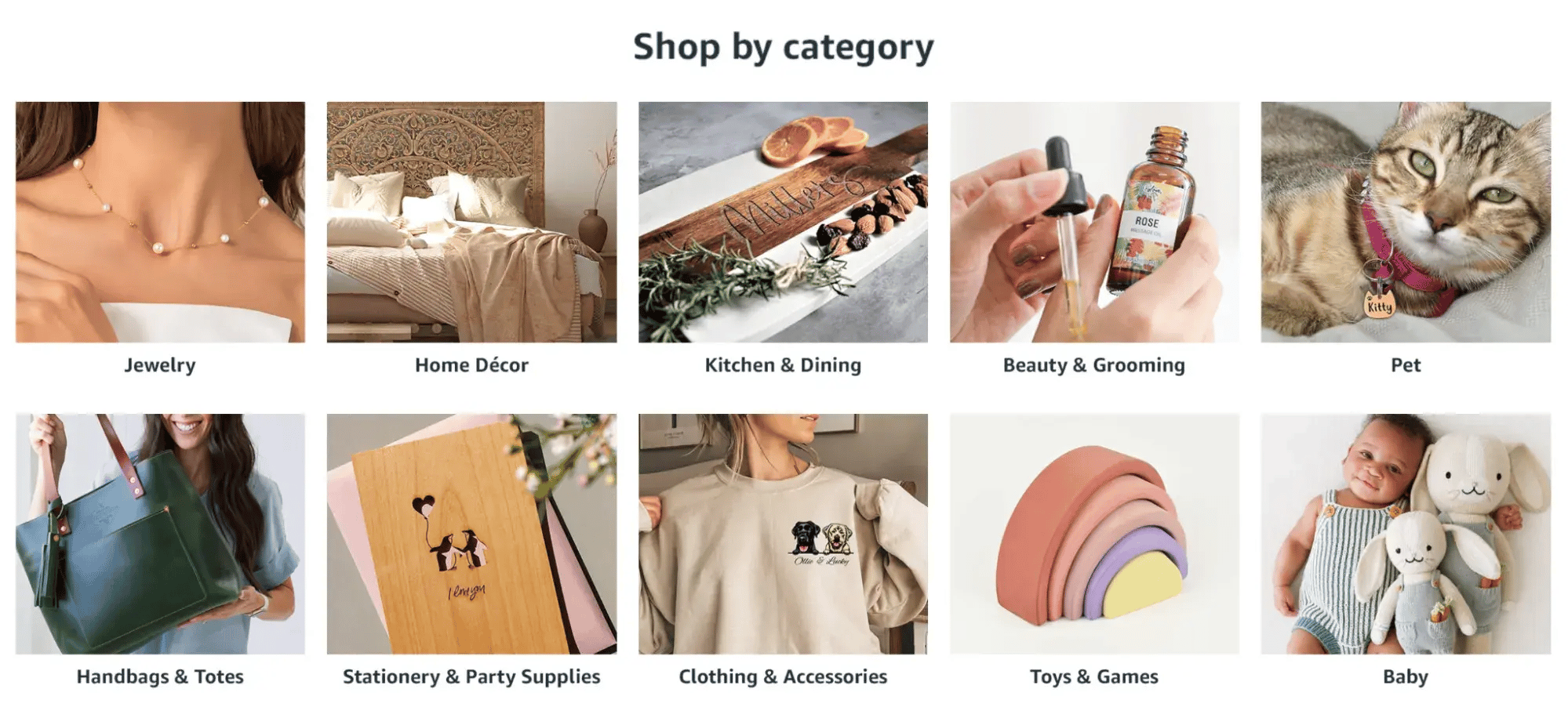  etsy alternatives for sellers, Amazon Handmade
