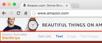 amazon sitestripe