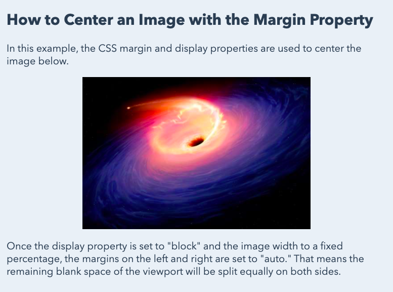 How to Center an Image in HTML & CSS
