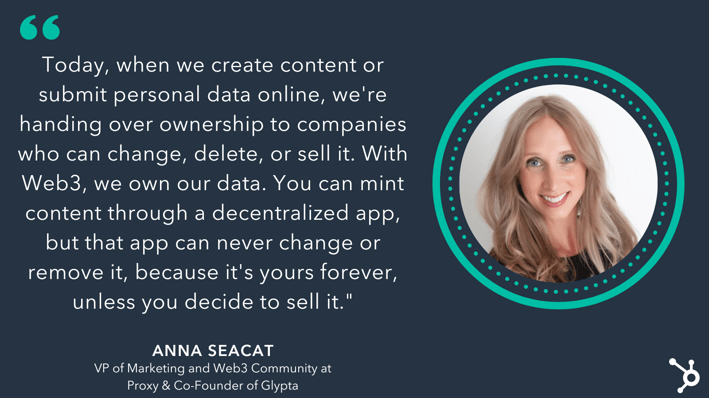 anna%20seacat%20quote%20on%20web3.png?width=709&height=399&name=anna%20seacat%20quote%20on%20web3 - The State of Consumer Trends [How Data from 600+ Consumers Shifted Since 2022]