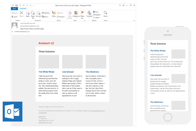 outlook themes free