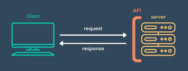 diagram of apis and api endpoints in the API request/resposne process