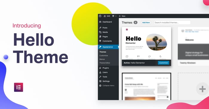 Hello Theme: The Fastest WordPress Theme | Elementor