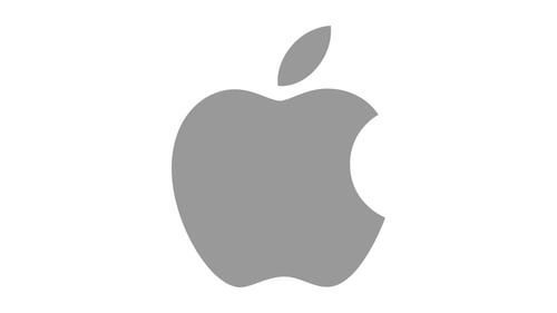 Brand logo examples: apple